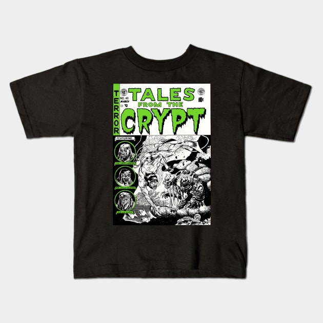 TALES FROM THE CRYPT Kids T-Shirt by THE HORROR SHOP